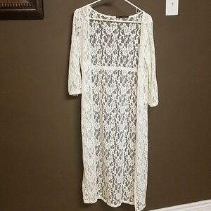 Laced cardigan